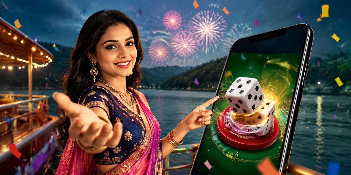 A Bangladeshi model playing a dice game on the je777 platform in Rangamati